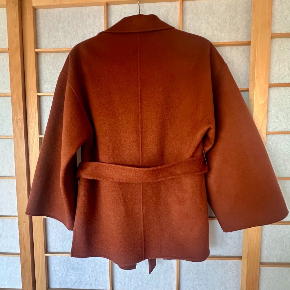 Theory Wool-Cashmere Robe Jacket - Picture 6 of 8